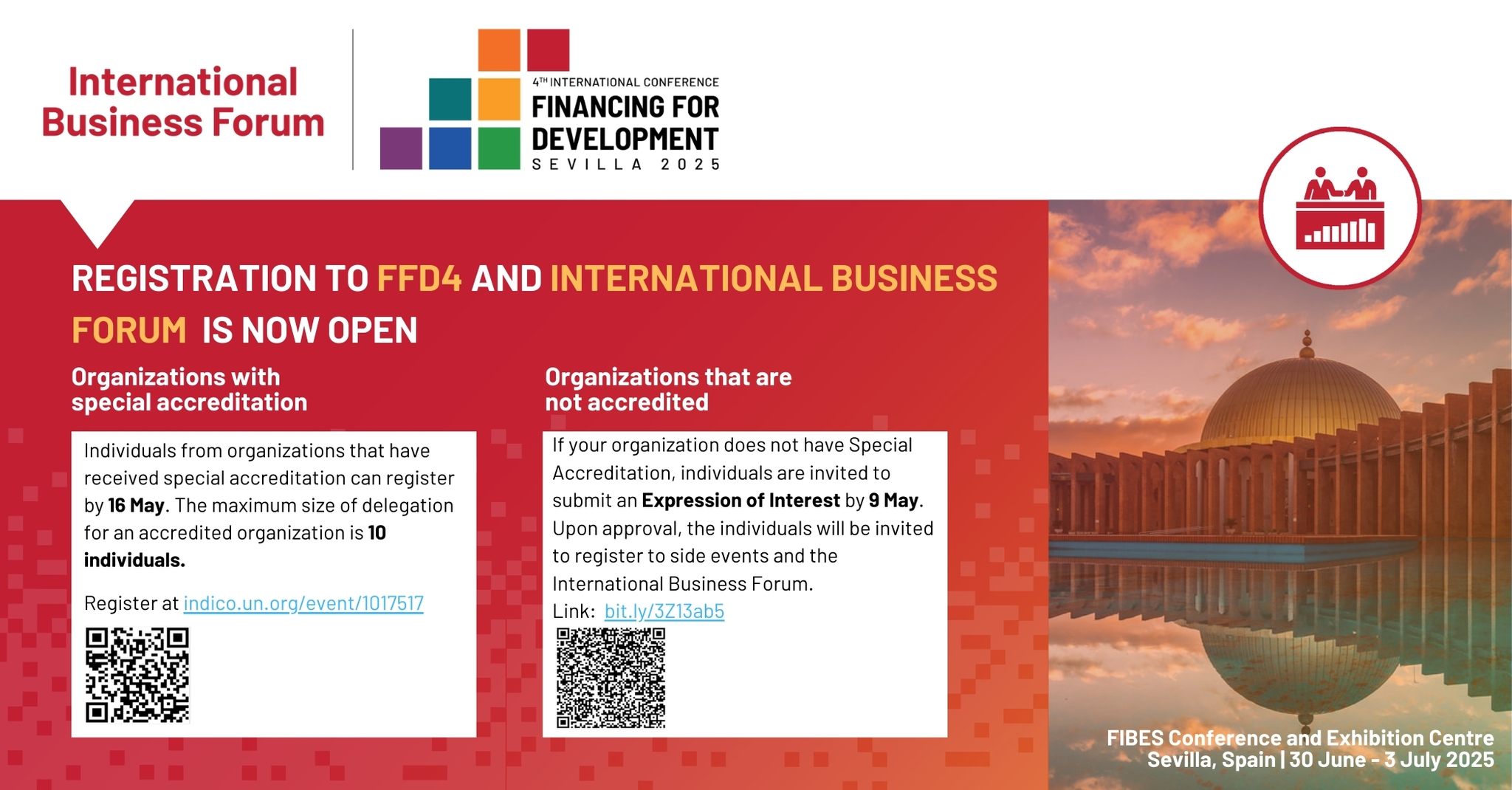📢 Registration is now OPEN for the International Business Forum and the ...