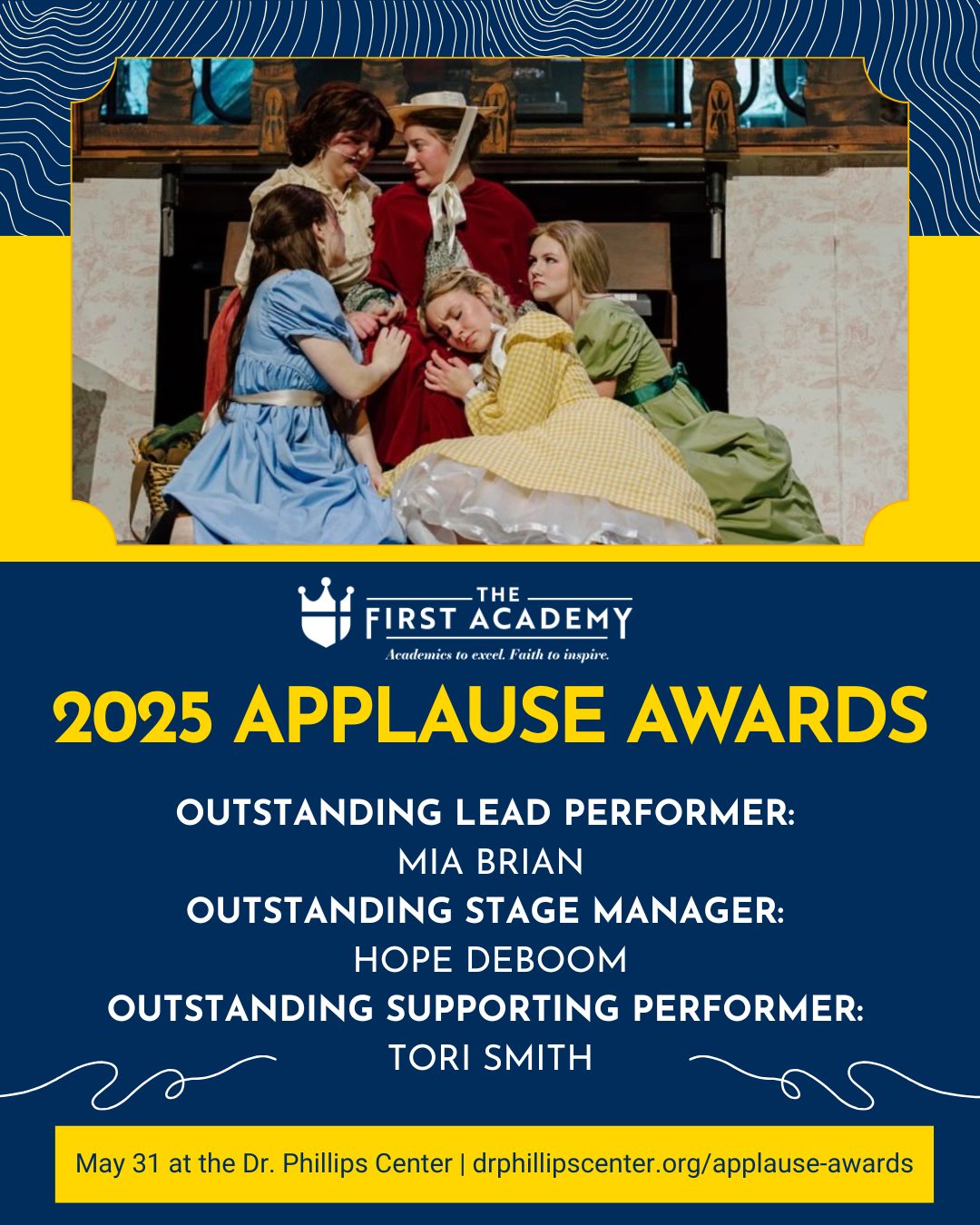 The First - Help us congratulate our 2025 Applause Award winners for ...