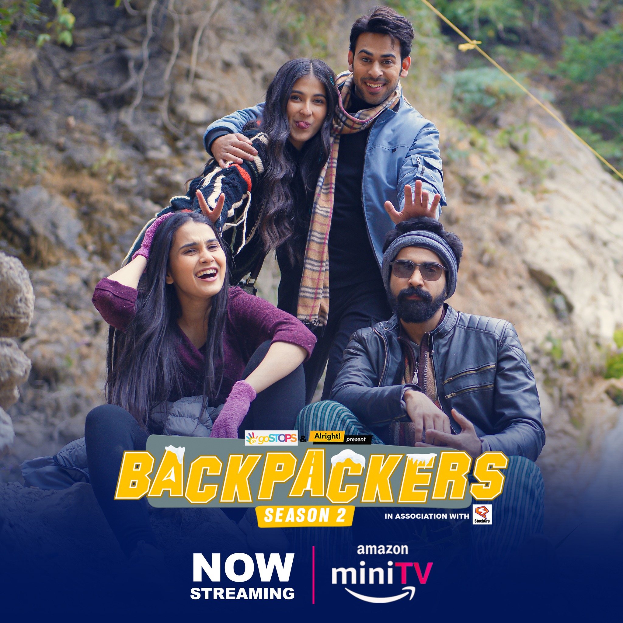 Backpackers Season 2 is now streaming on Amazon mini TV “Watch it for FREE here https://amzn.in/d/iPzt8wO Find Amazon mini TV on the Amazon Shopping App”
