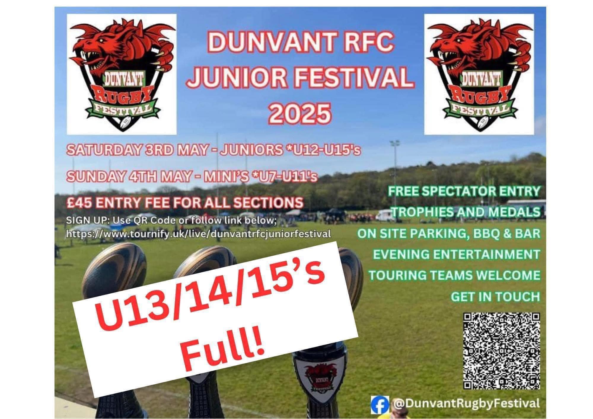Dunvant RFC Junior Rugby Festival | Dunvant