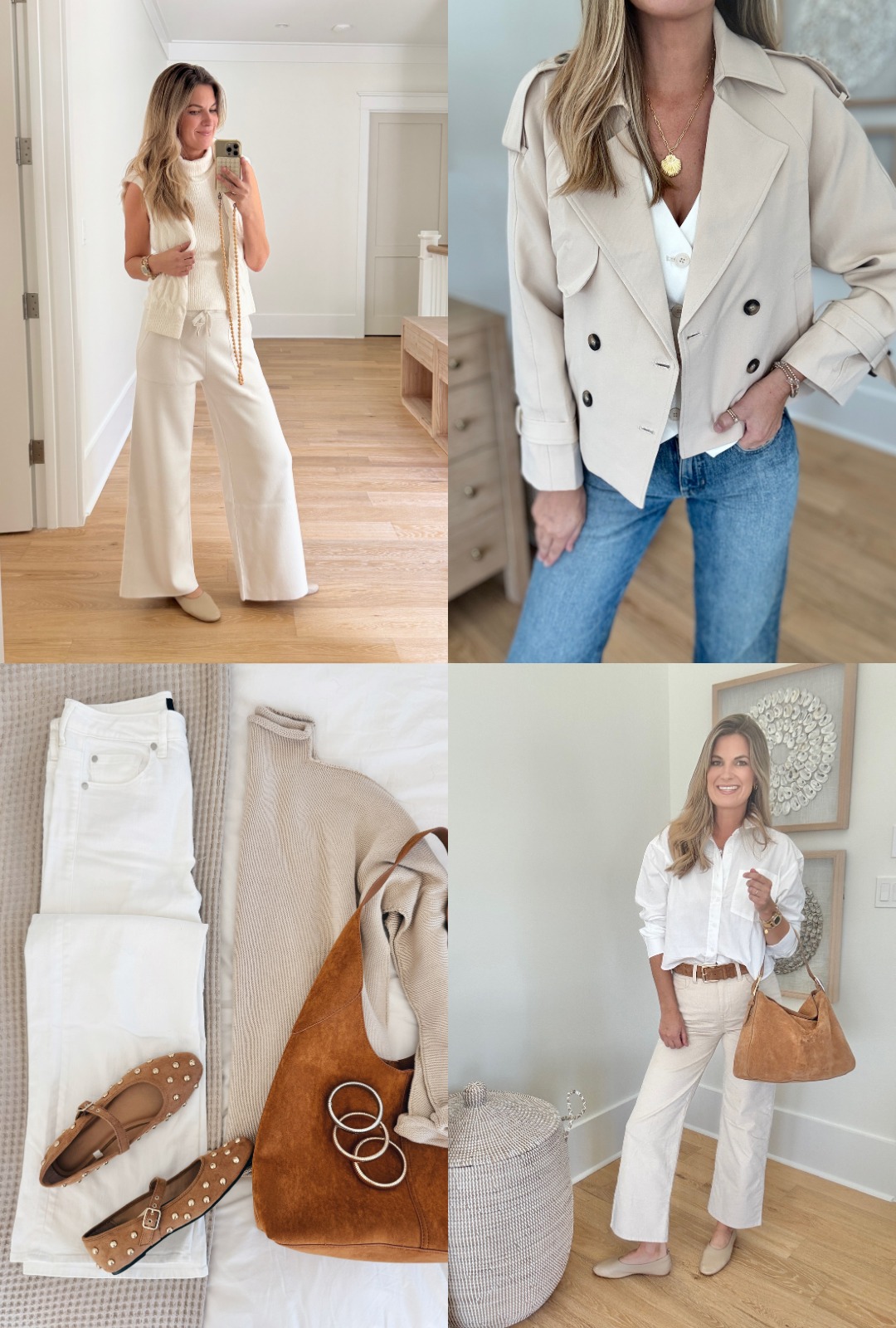 Pinteresting - 40+ y/o neutral fall outfit ideas! 🔗 in the comments ...