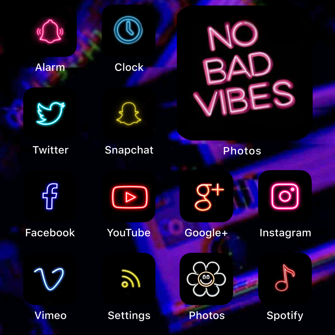 ScreenKit - 🚨Neon App Icons🚨 Easily change your app icons using ...