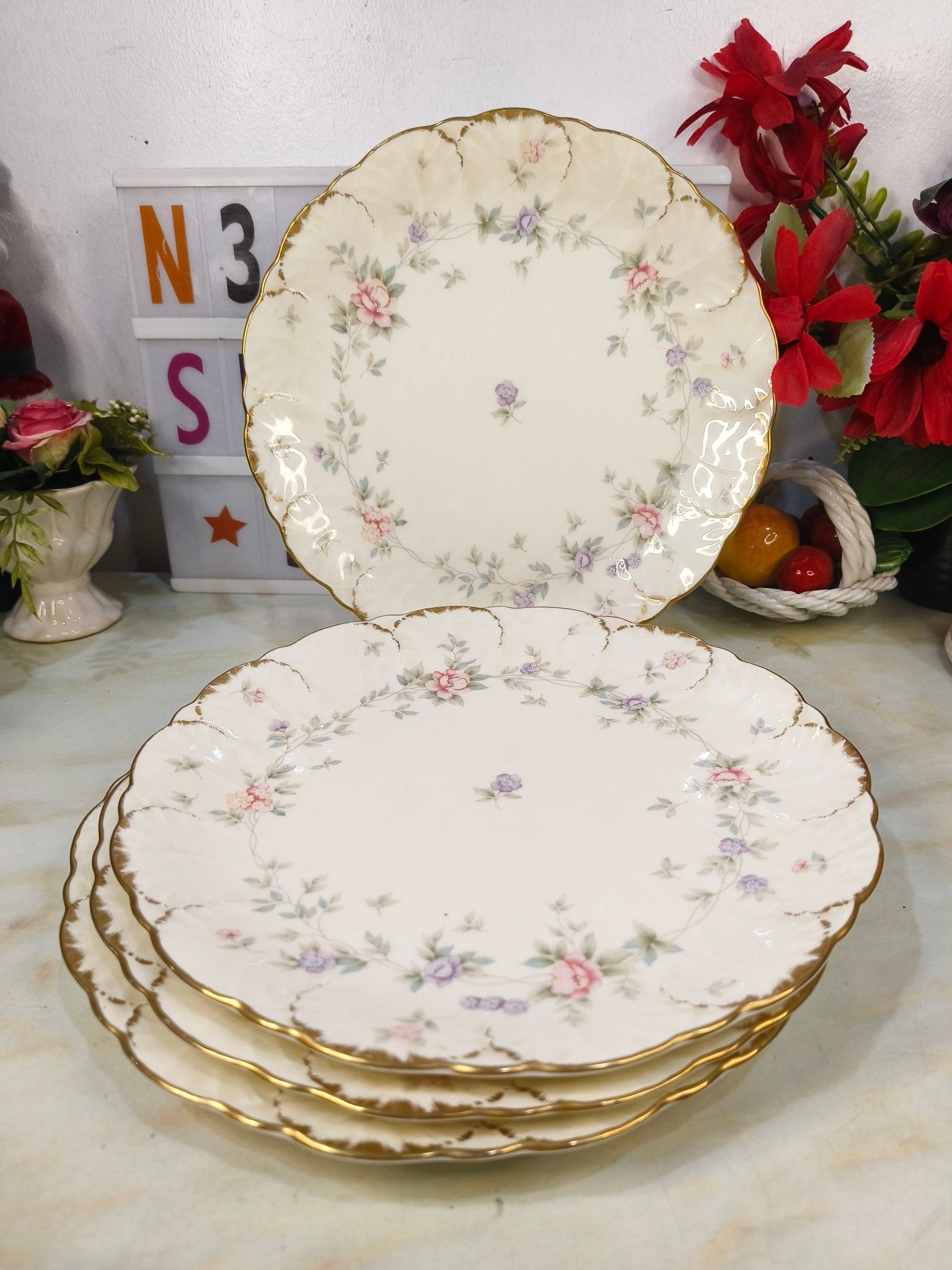 Narumi Helios Bone China Posting of new items this afternoon. 5PM💚