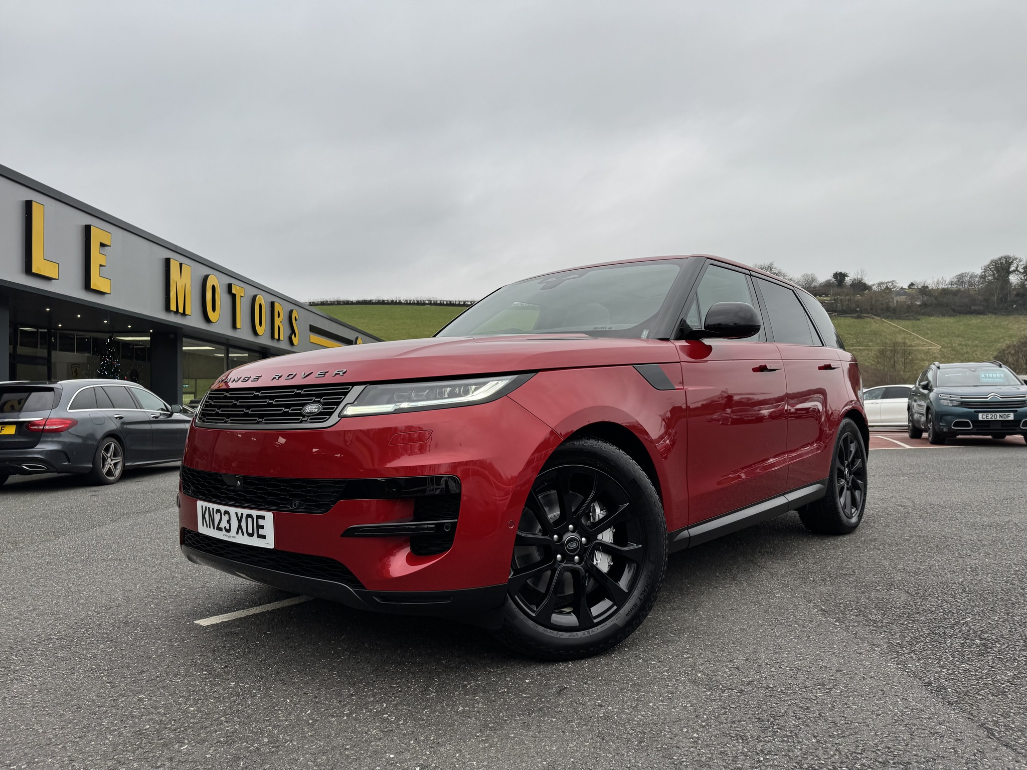 Castle Motors - Sitting inside the new Range Rover Sport... | Facebook
