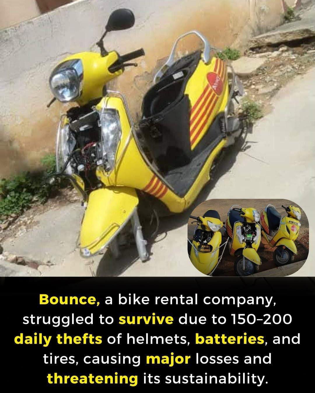 Bengaluru - Bounce, a Bengaluru-based bike rental startup,... | Facebook