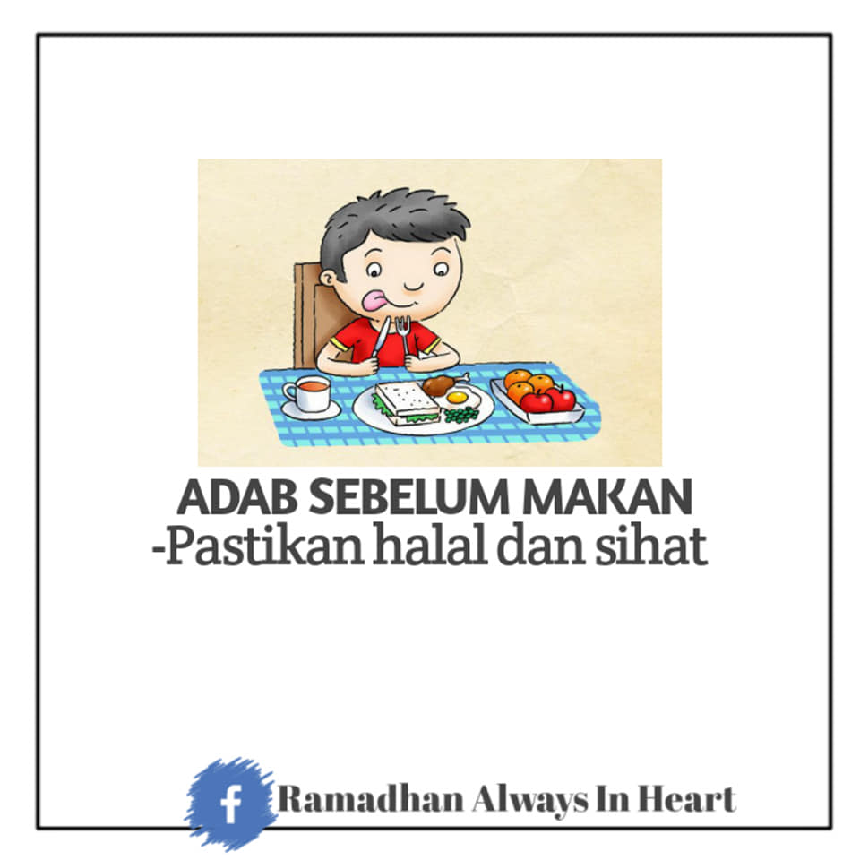Media Ulum Bismillah Adab Sebelum Makan Semoga Facebook