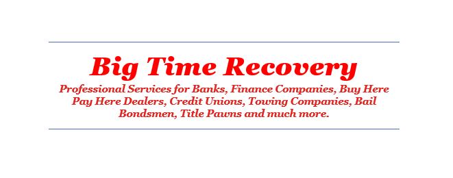 Big Time Recovery | Canton GA