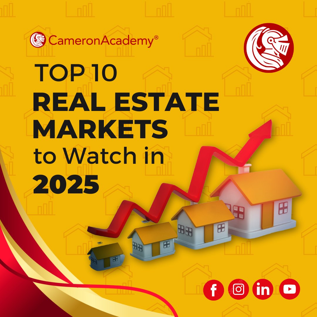 Cameron - 🌟 Top 10 Real Estate Markets to Watch in 2025! 🏡 If you're ...