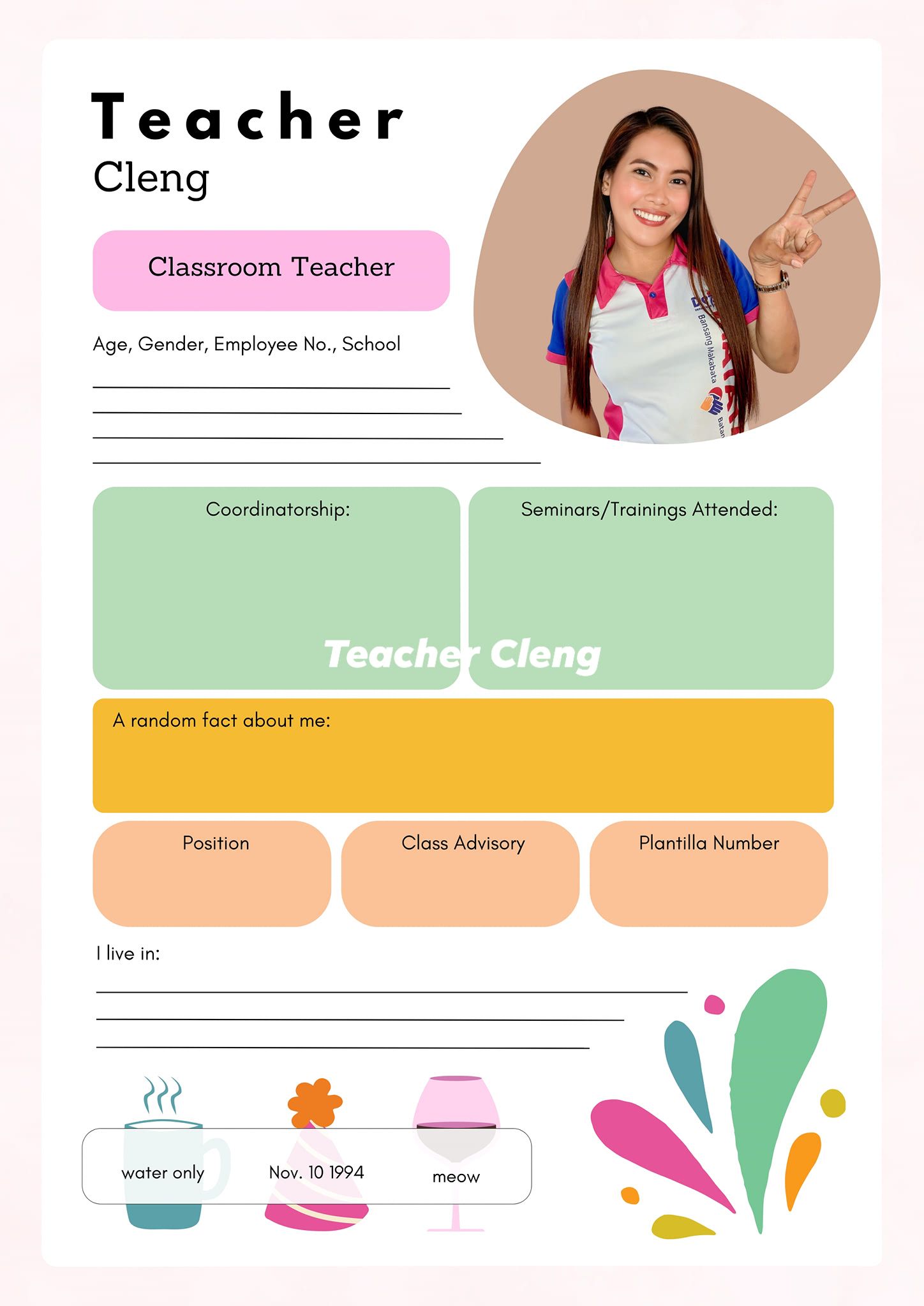 Teacher Cleng | Bulalacao