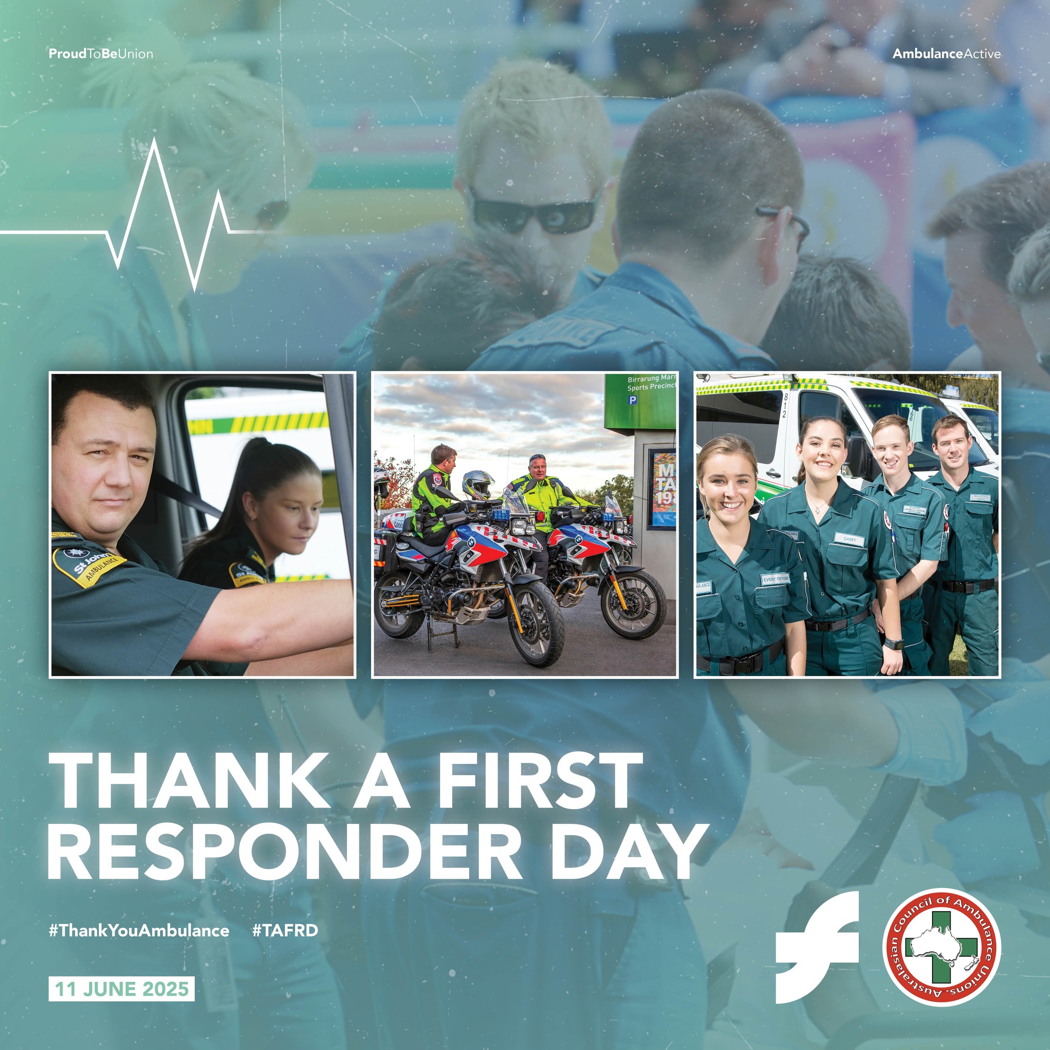 🚑 Thank a First Responder Day 💙 Today... - Ambulance Active | Facebook