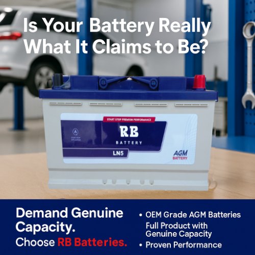 RB Battery - 3 Advantages of using RB Dry Charged Automotive Batteries ...