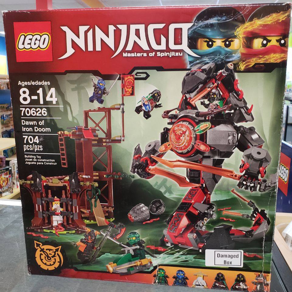 Rare Lego Ninjago set 70626 Dawn of Iron Doom for sale