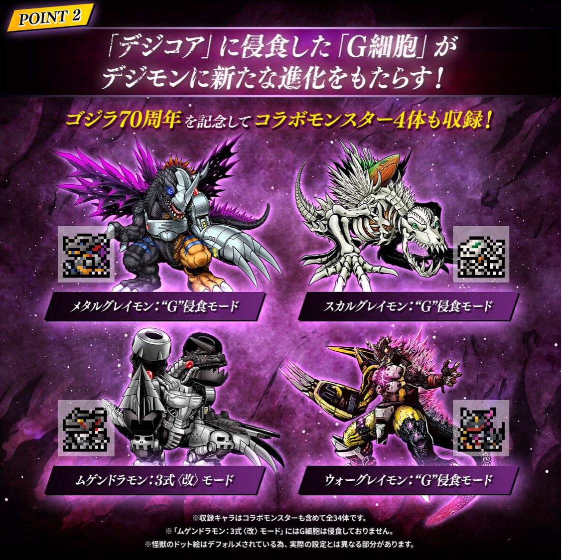 🔥🦖 DIGIMON COLOR GODZILLA 70th Edition WARGREYMON COLOR