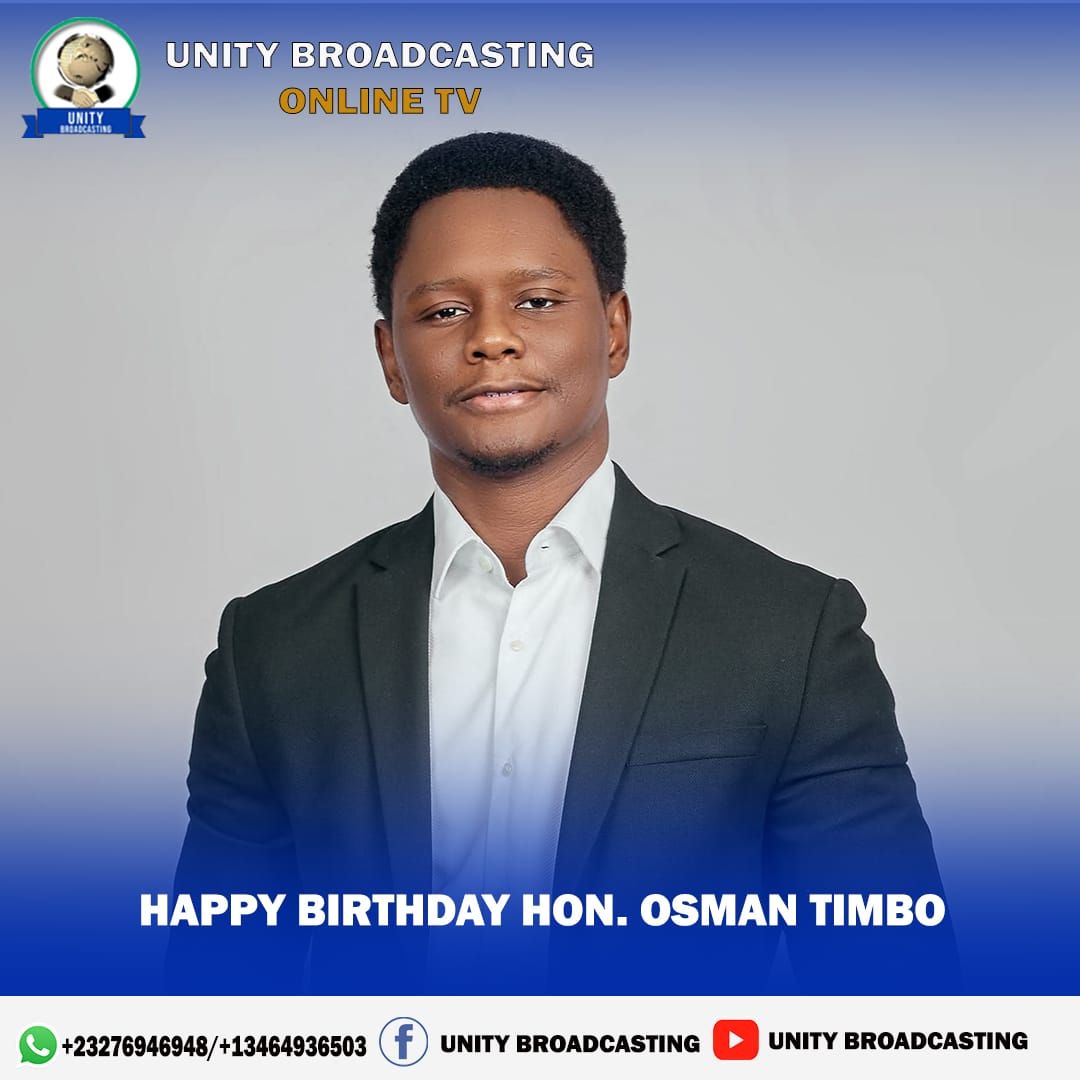 Happy 40th birthday to Hon. Osman... - Unity Broadcasting | Facebook