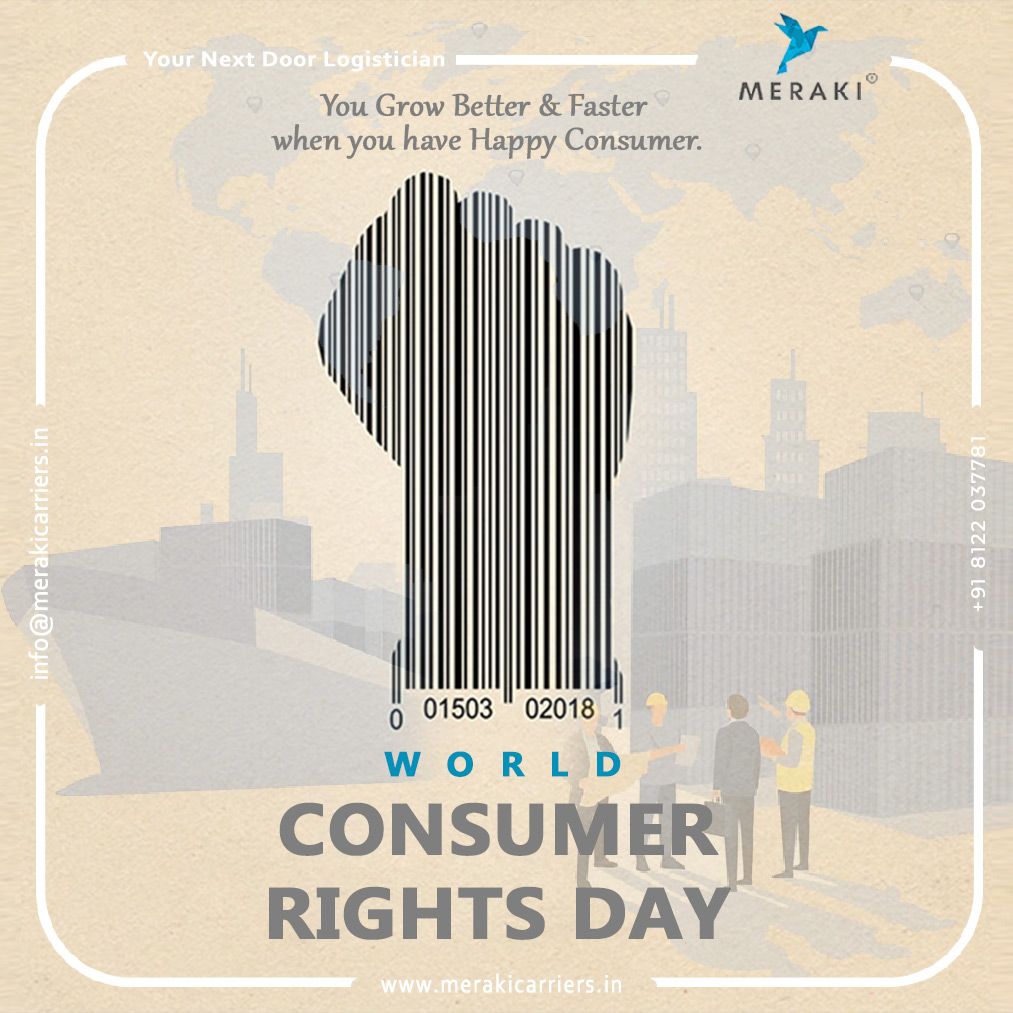 Meraki - 📢 Happy World Consumer Rights Day! 🛍️⚖️ Consumers are the ...