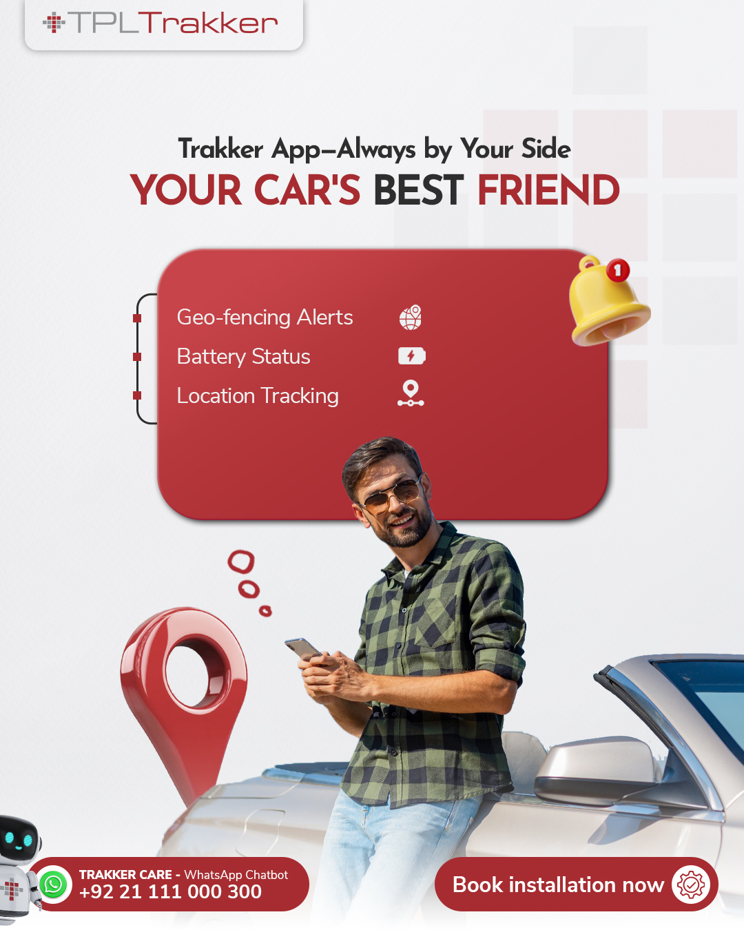 TPL - Your car deserves the best care. With the Trakker App, get alerts ...
