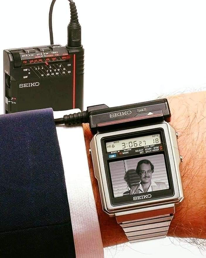 Seiko UC-2000 wearable computer watch from 1984
