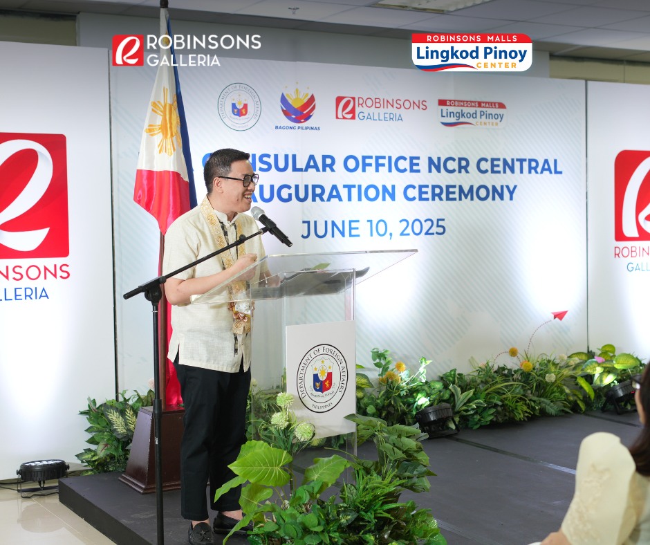 Robinsons - The DFA Consular Office NCR-Central has inaugurated its ...