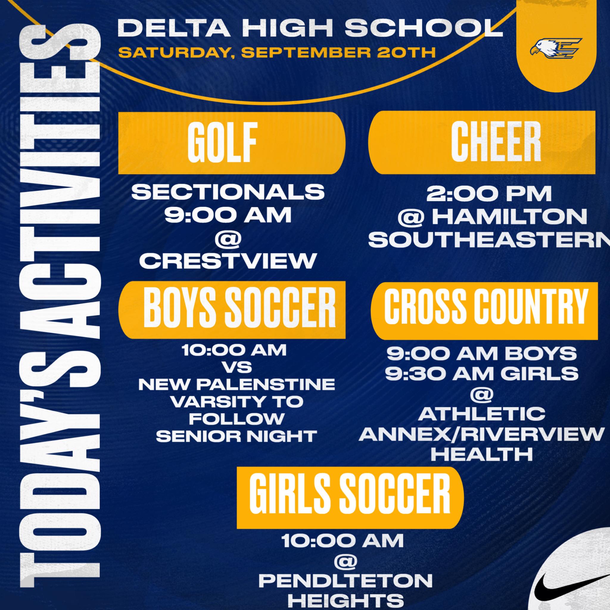 Delta Athletics - 👏🏼👏🏼𝔼𝔸𝔾𝕃𝔼𝕊 𝕀ℕ 𝔸ℂ𝕋𝕀𝕆ℕ👏🏼👏🏼... | Facebook