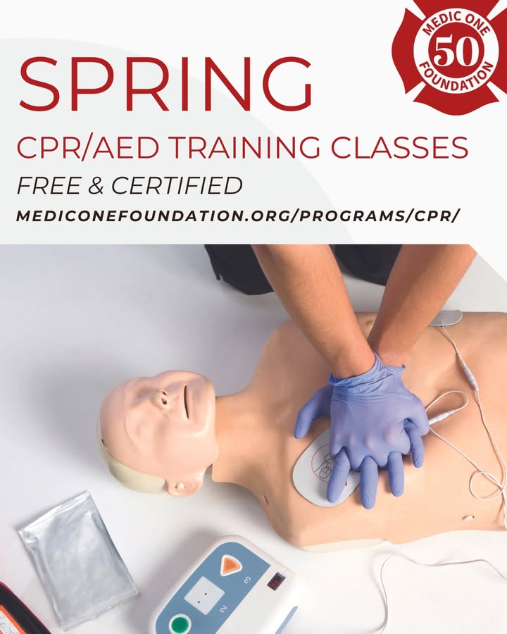 This spring, take the steps to... - Medic One Foundation | Facebook