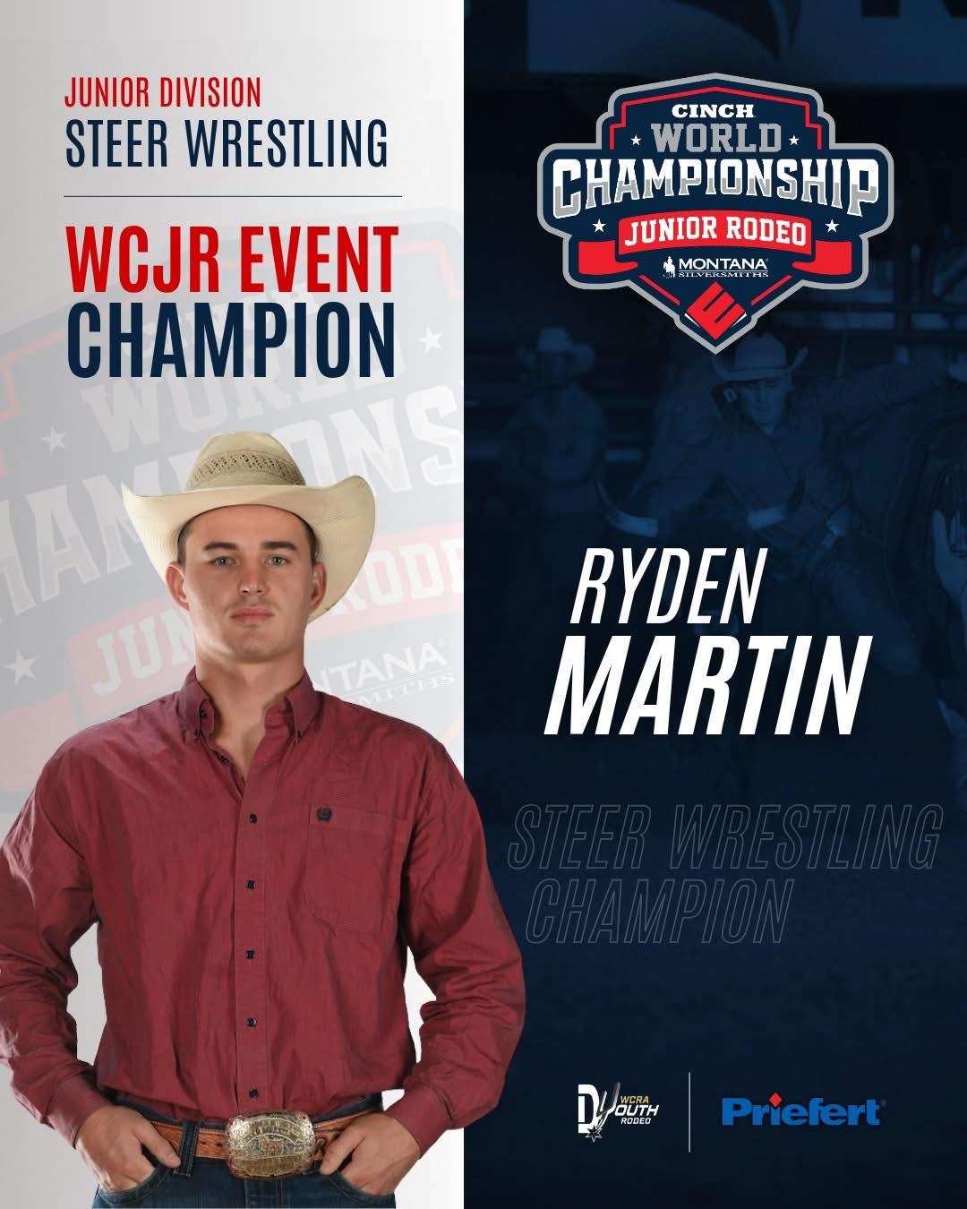 Ote - Congratulations to Cajun cowboy Ryden Martin on his big showing ...
