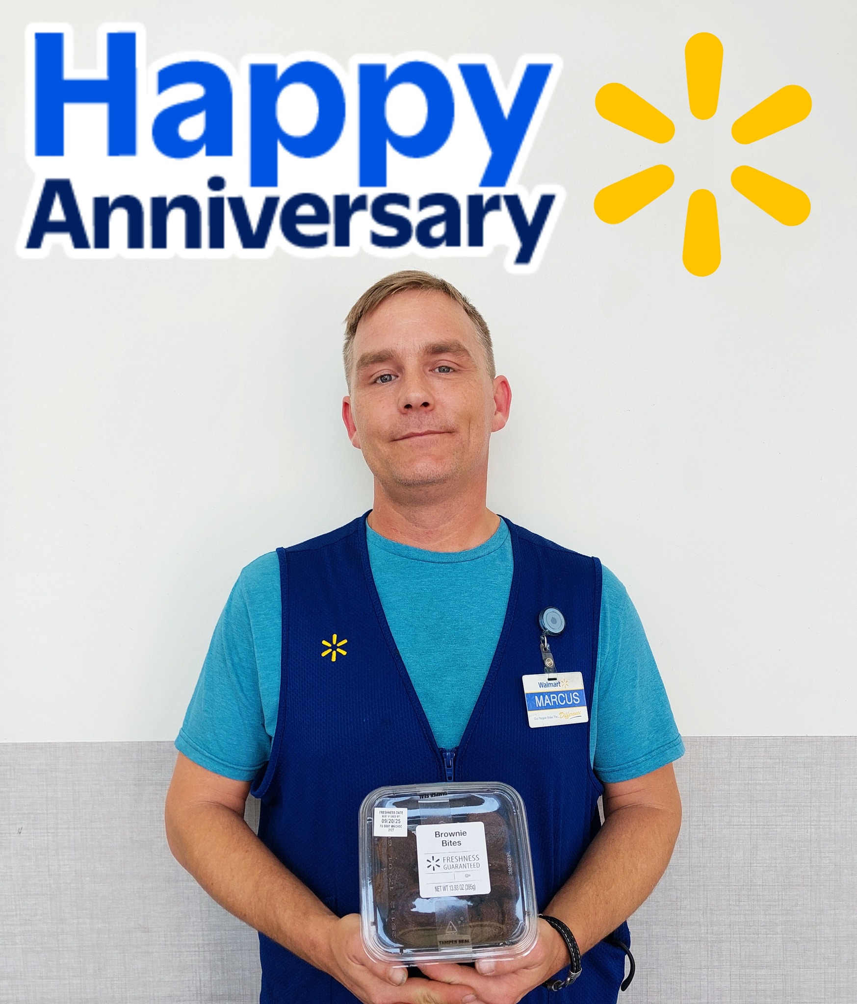 Our associate Marcus recently celebrated his 1 year with our store ...