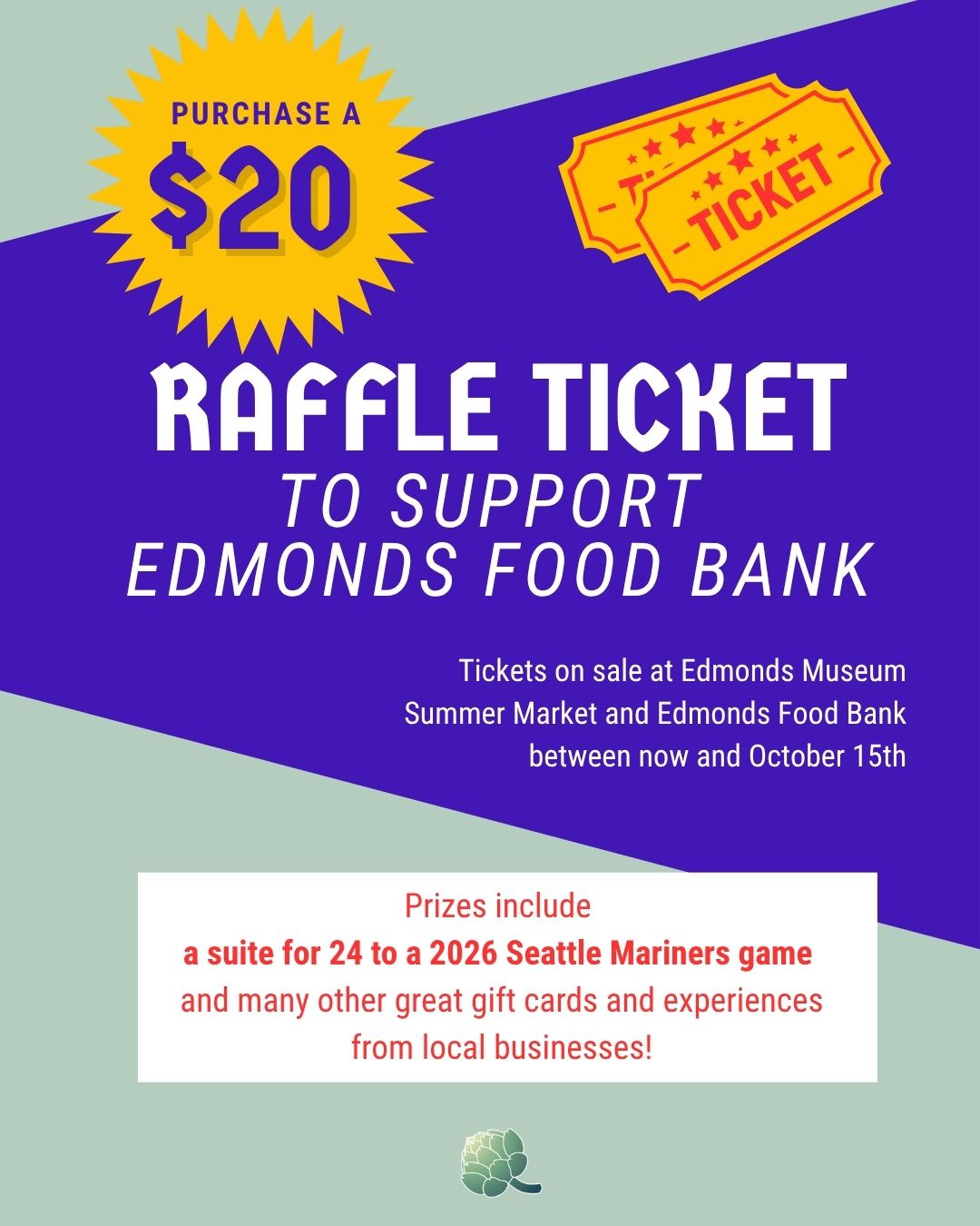 Edmonds - Empty Bowl Raffle tickets are now on sale! 🎟️ Purchase a ...