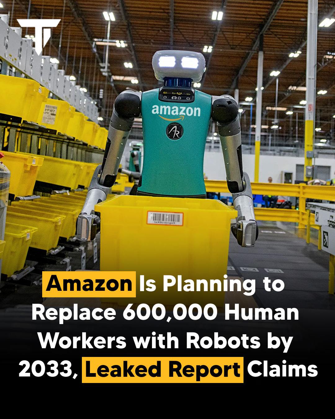 Technology - A New York Times report says Amazon plans to automate up ...