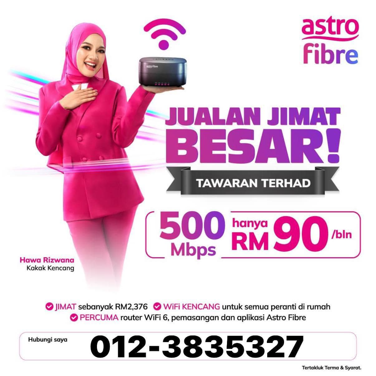 ASTRO - 𝐀𝐬𝐭𝐫𝐨 - 𝐖𝐈𝐅𝐈 𝐊𝐄𝐍𝐂𝐀𝐍𝐆 𝐅𝐑𝐄𝐄 𝐏𝐄𝐌𝐀𝐒𝐀𝐍𝐆𝐀𝐍 Nak pasang WiFi.? 🛜 Rumah ...