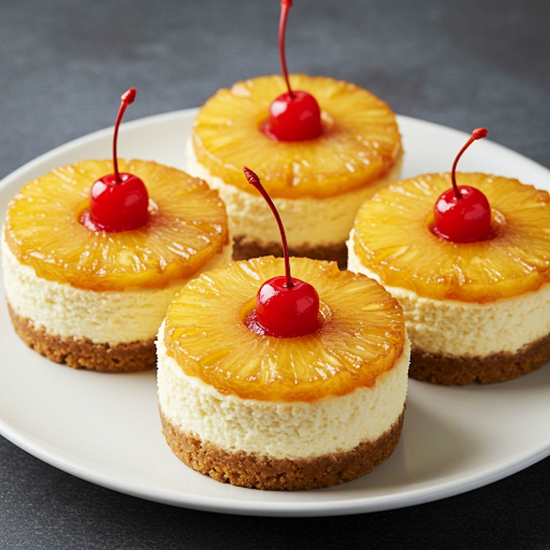 Sabroso - MINI CHEESECAKE DE PIÑA Y LECHE DE COCO INGREDIENTES. + Para ...