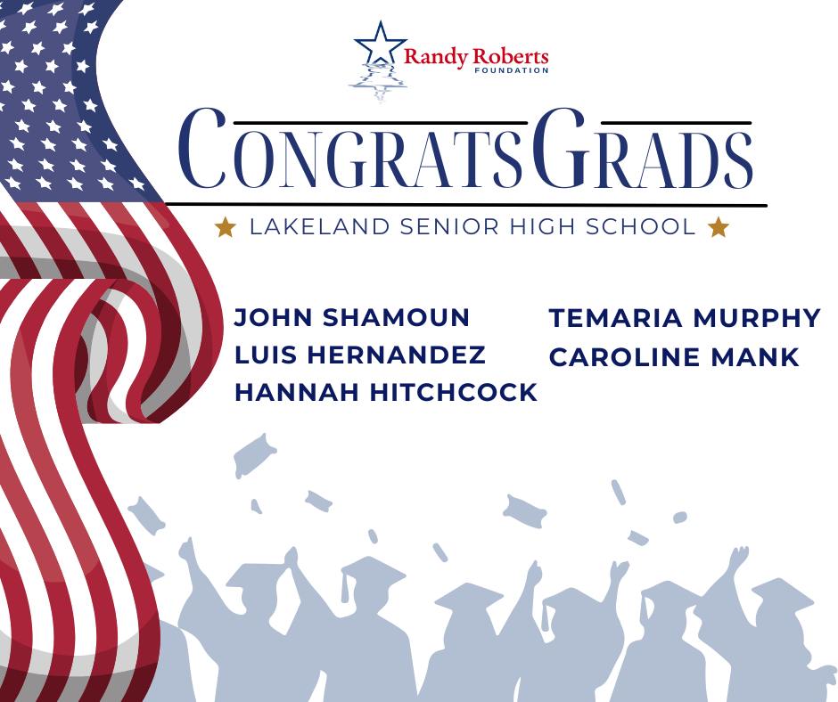 Randy - A huge congratulations to our graduating Randy Roberts ...