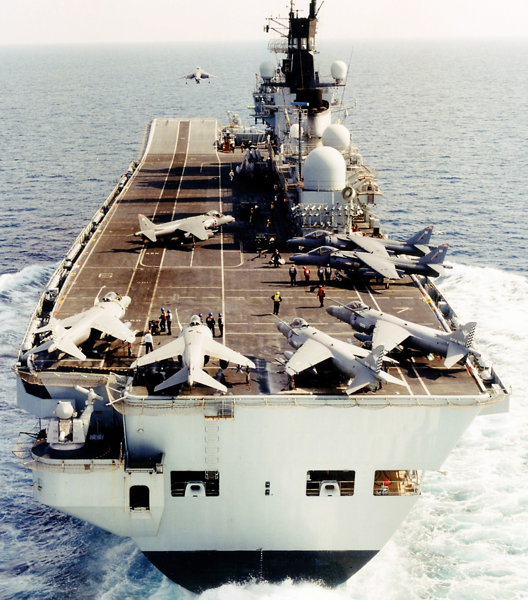 Military - Once a giant of the seas, HMS Illustrious (R06) carried the ...
