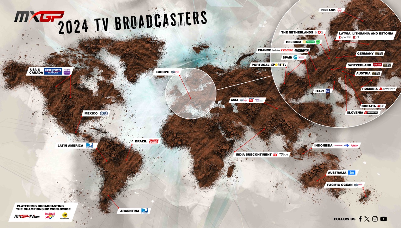 MXGP - MXGP strengthens global broadcast partnerships at...
