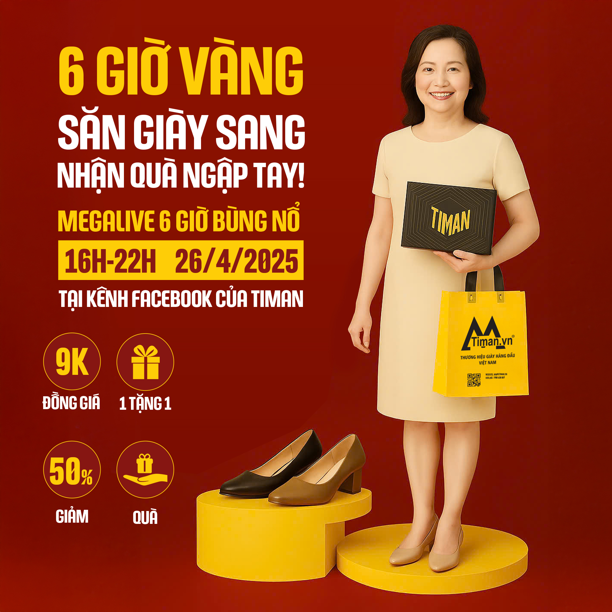 TIMAN.vn - 💥SỰ KIỆN BÙNG NỔ THÁNG 4 NÀY TẠI TIMAN 👉MEGA... | Facebook