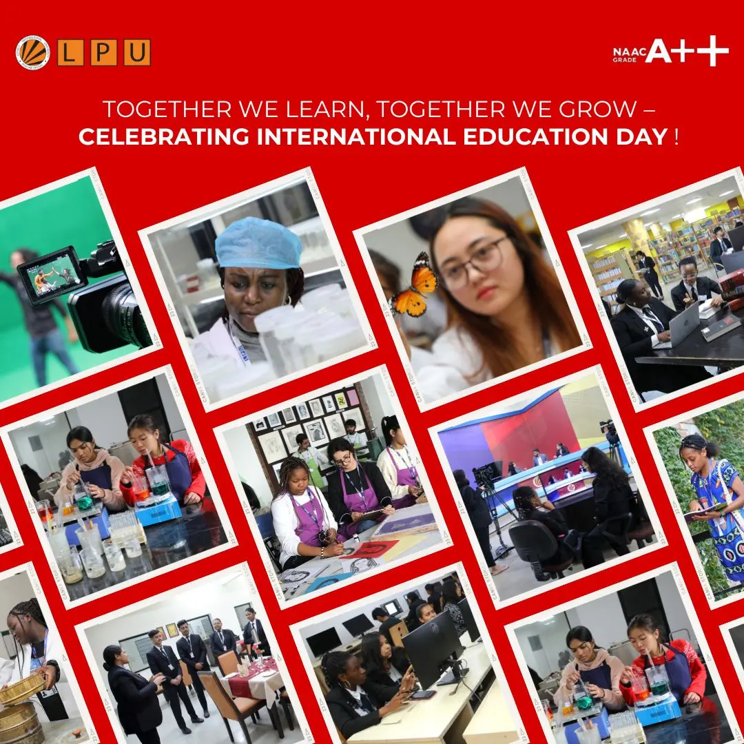 LPU - 🌍📚 **Celebrating International Day of Education!** 🎓 At LPU, we ...