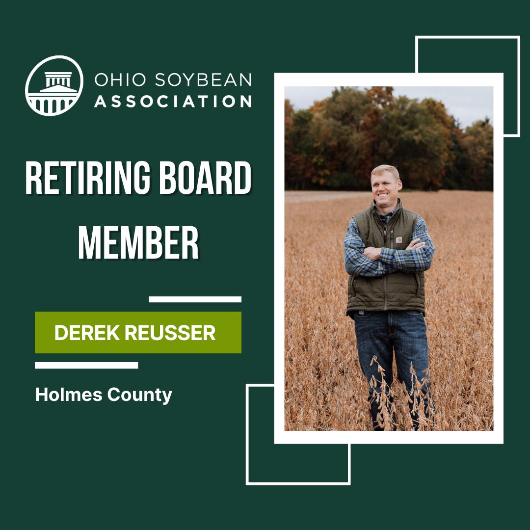 🎉 Thank You, Derek Reusser! 🎉... - Ohio Soybean Association | Facebook