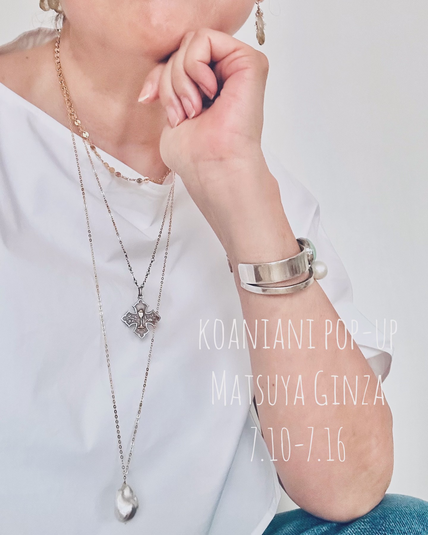 koaniani Pop-up ??️. .松屋銀座 3F. .7.10-7.16. . .暑い夏に 