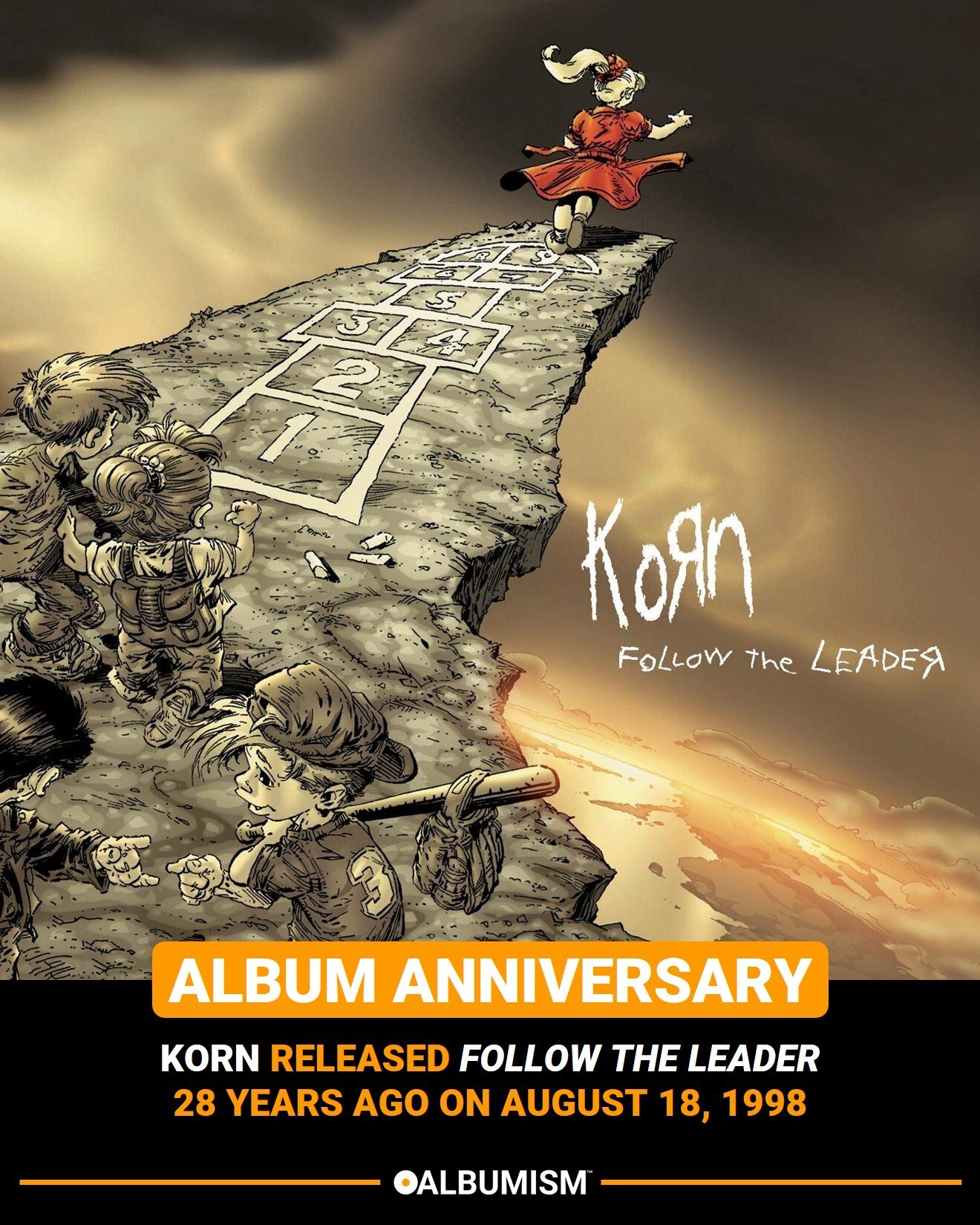 Korn released 'Follow the Leader' 28 years ago on August 18, 1998.