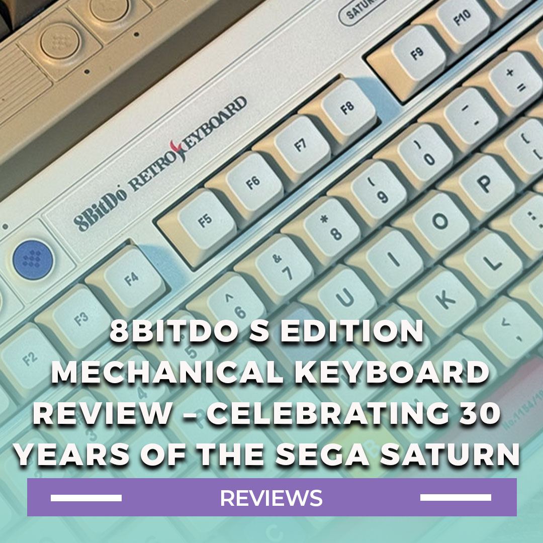 The S Edition Sega Saturn 30th Anniversary keyboard has been