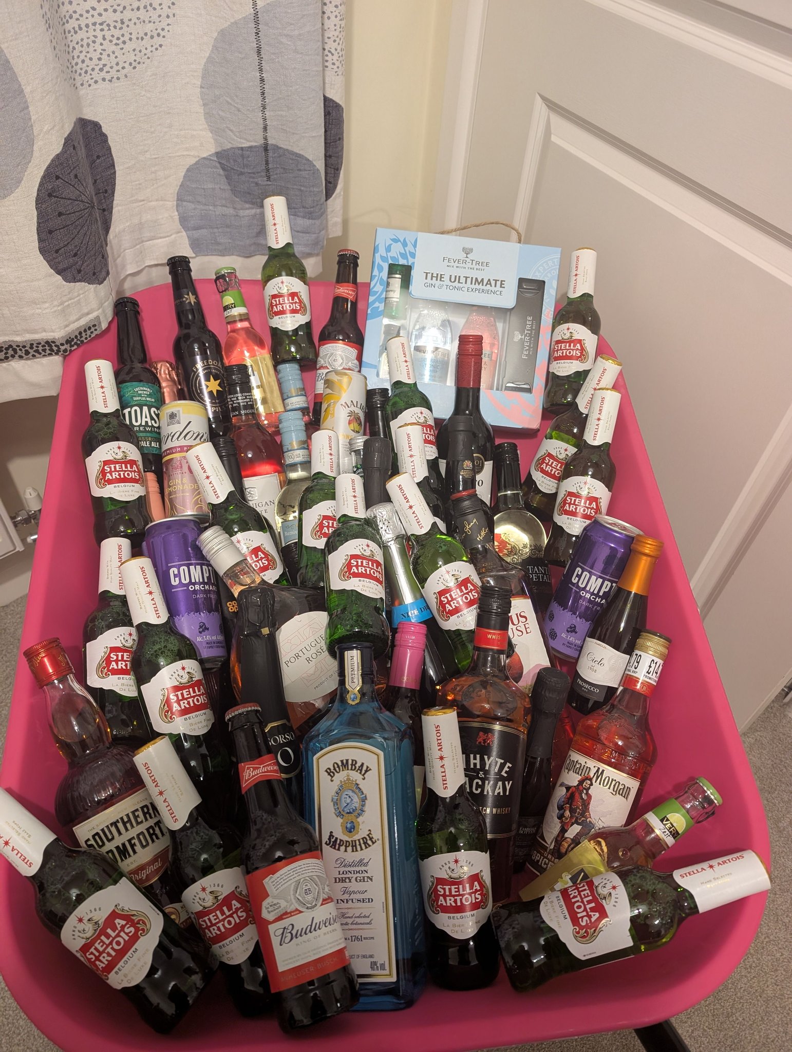 Friends - One for the adults.... Win this wheelbarrow and its contents ...