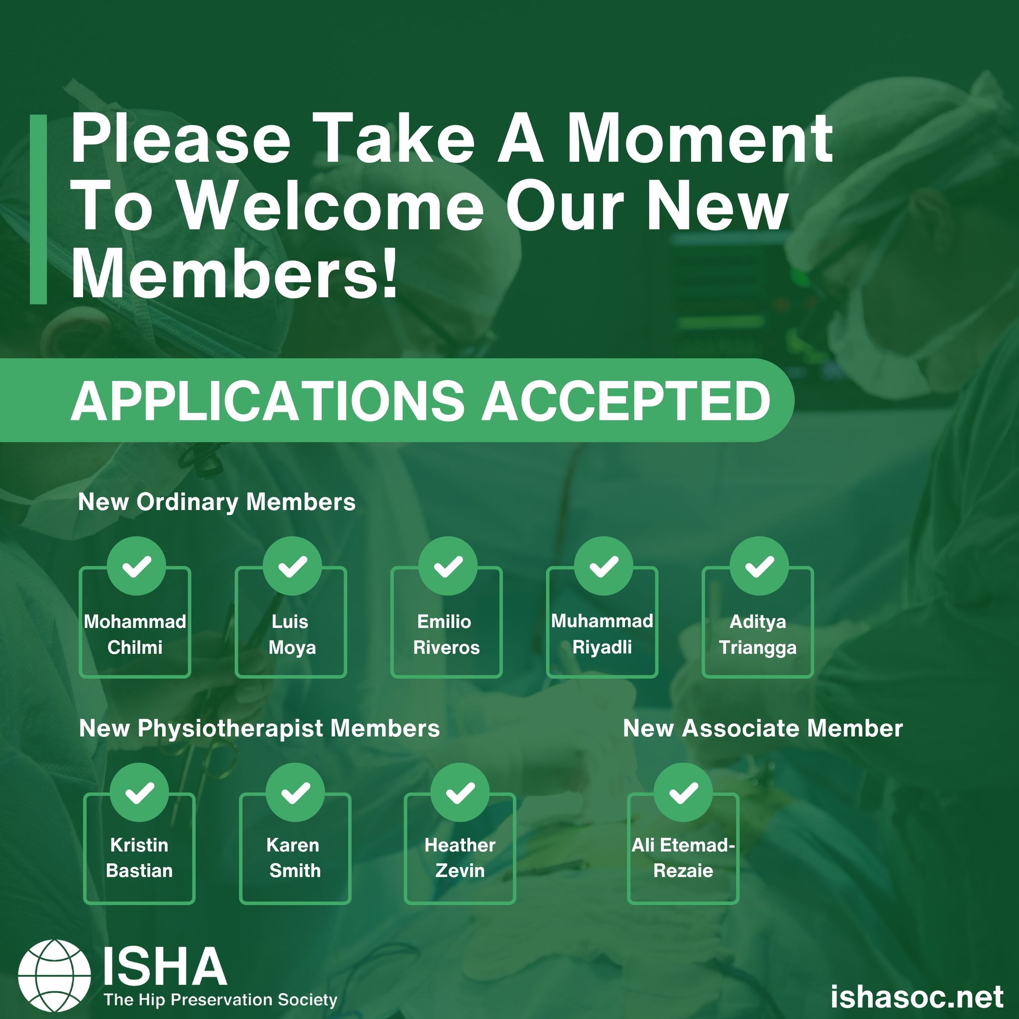 ISHA - 🎉 Please take a moment to warmly welcome our new members from ...