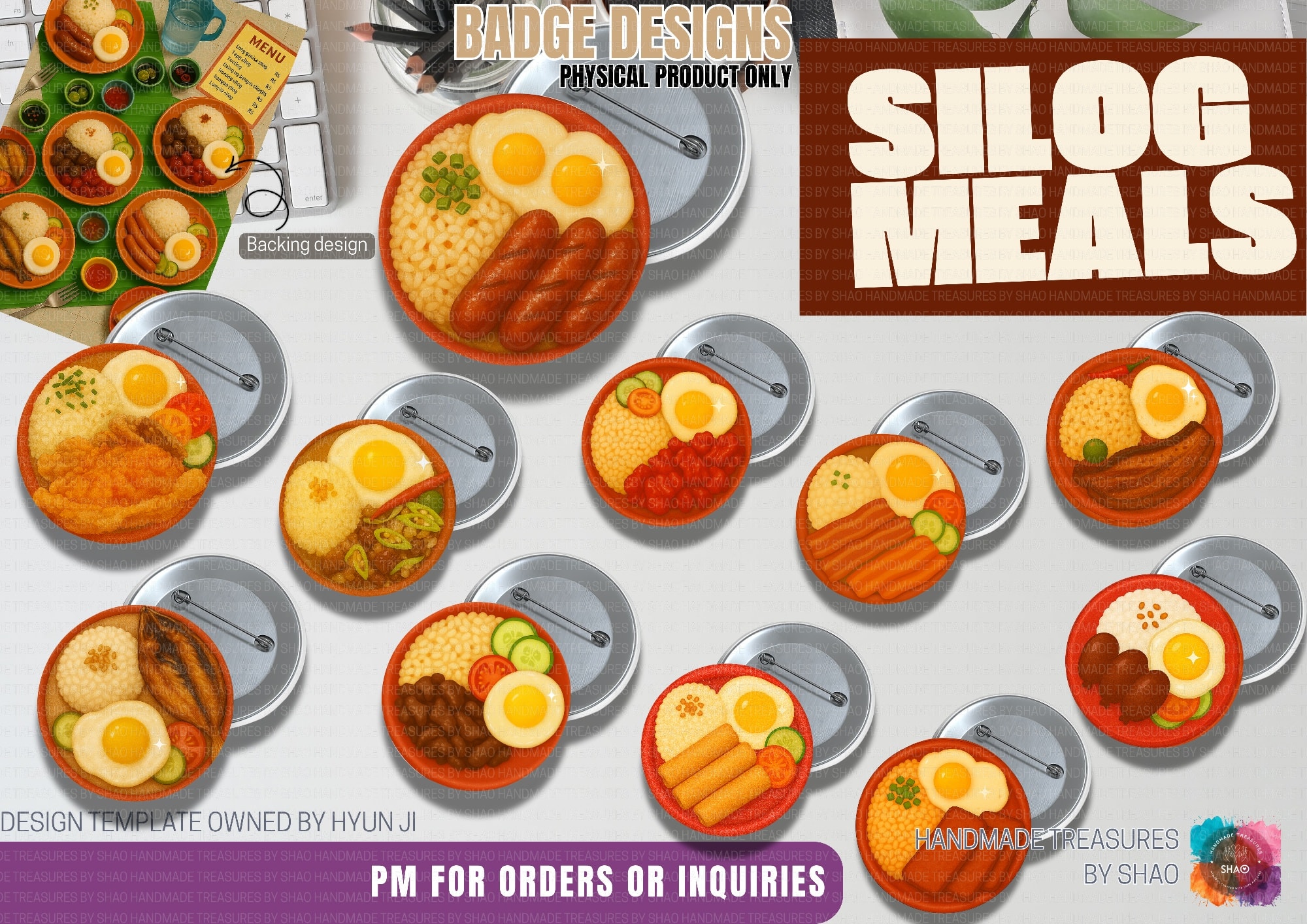 New Badge Designs A. Silog... - Handmade Treasures by Shao | Facebook