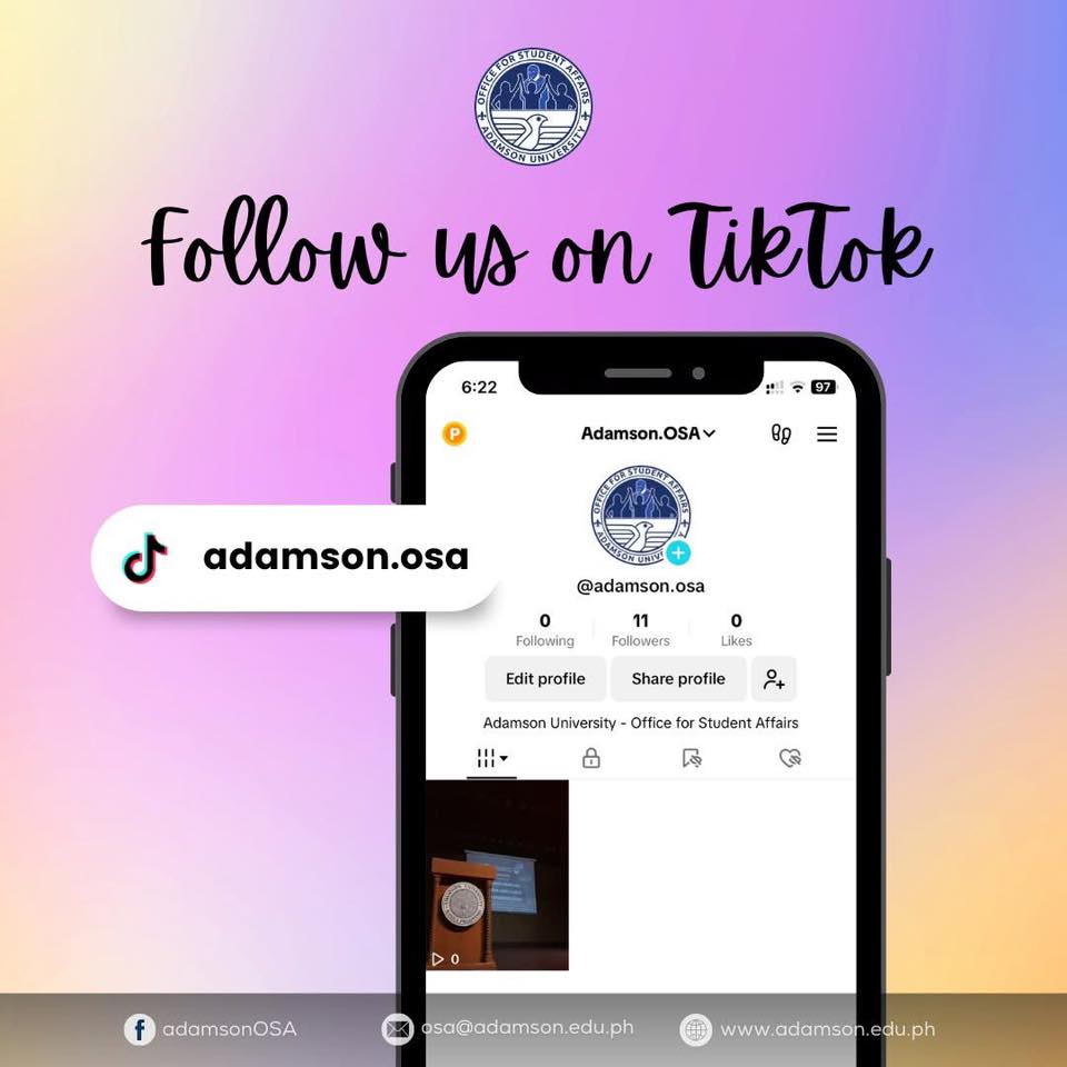 𝐈𝐭’𝐬 𝐧𝐨𝐭... - Adamson University - Office for Student Life | Facebook