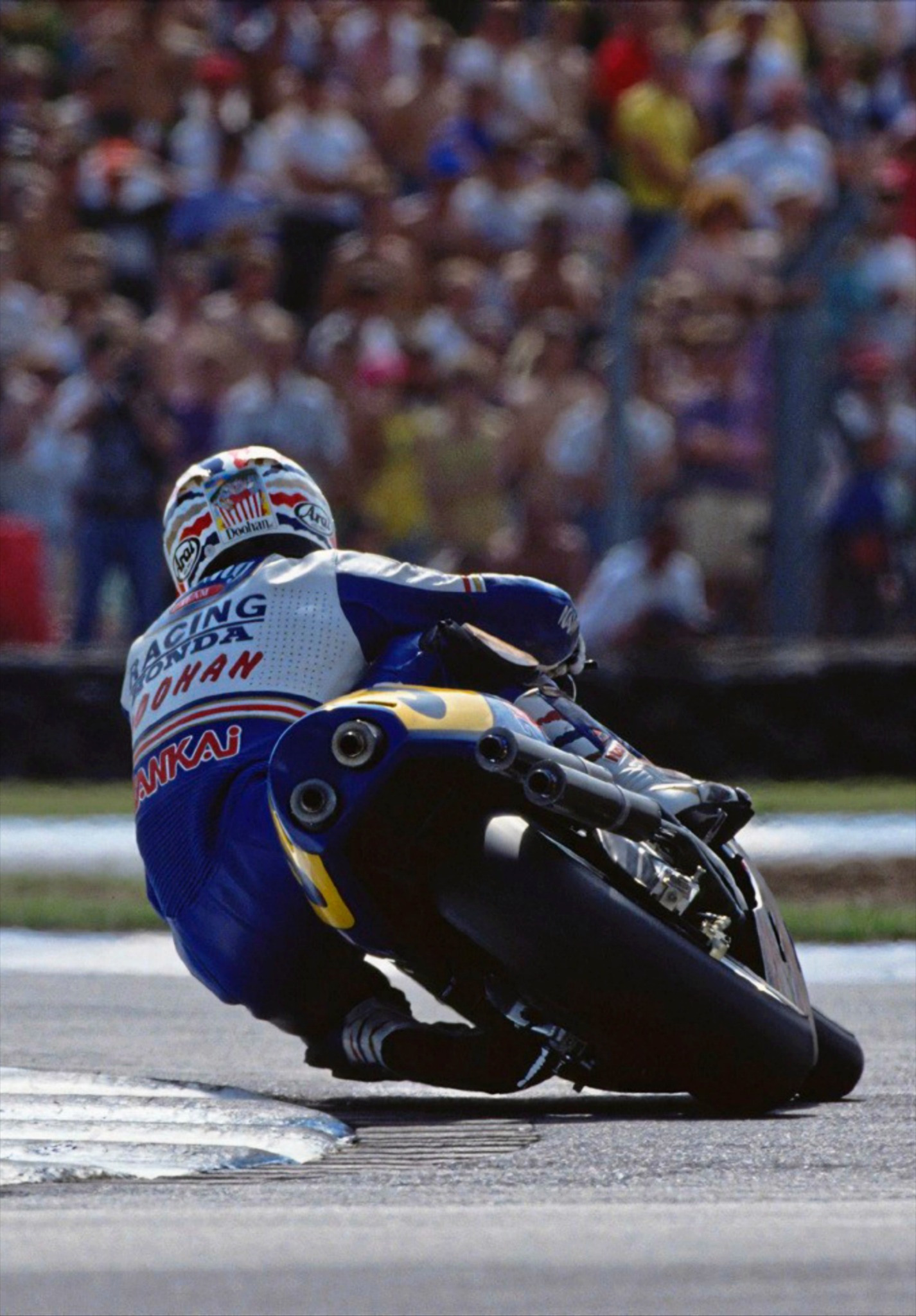 Mick Doohan's 1991 Suzuka 8h with OKI Honda RVF750
