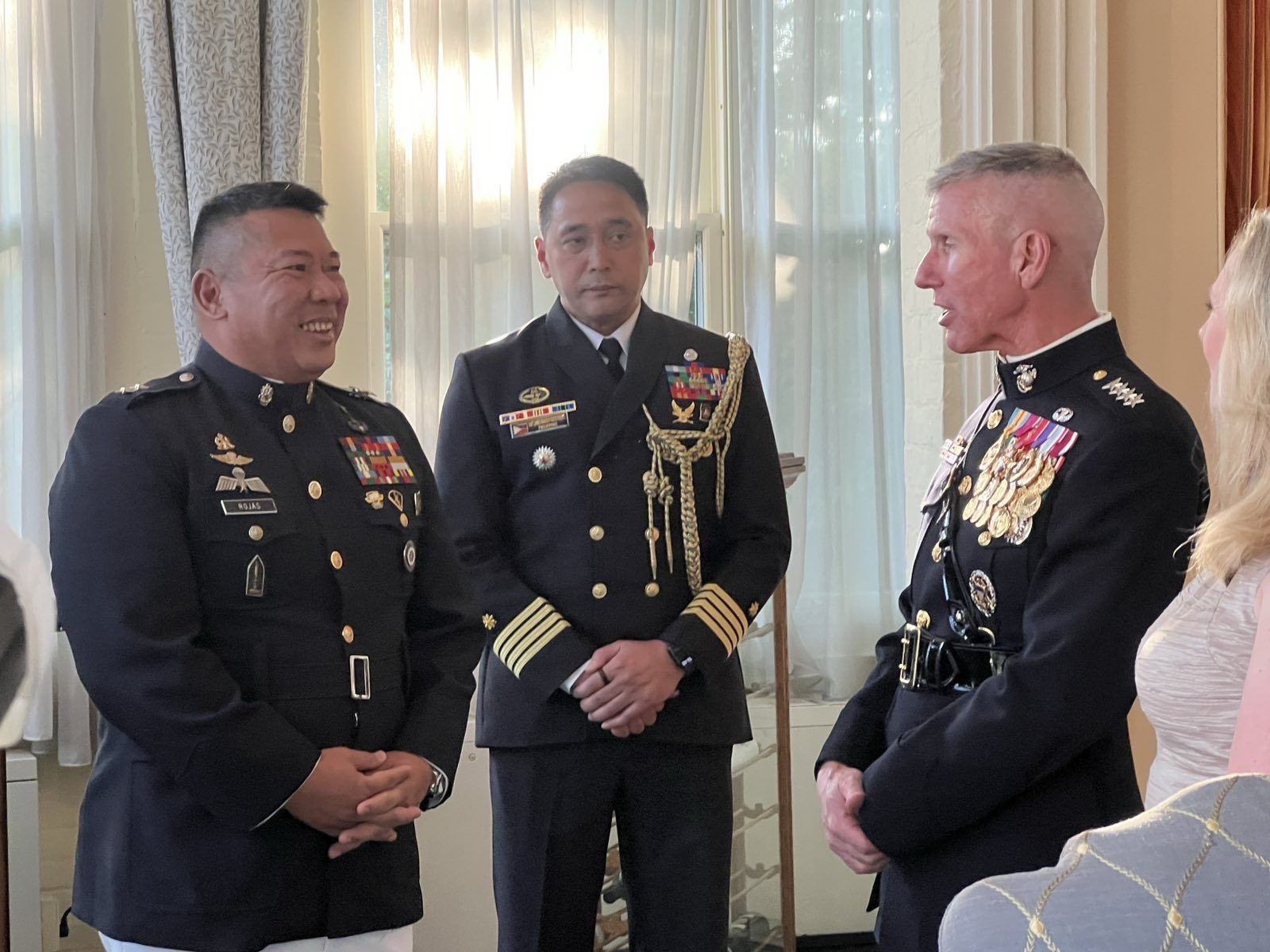 Philippine - LOOK | Commandant, Philippine Marine Corps, Witnesses ...