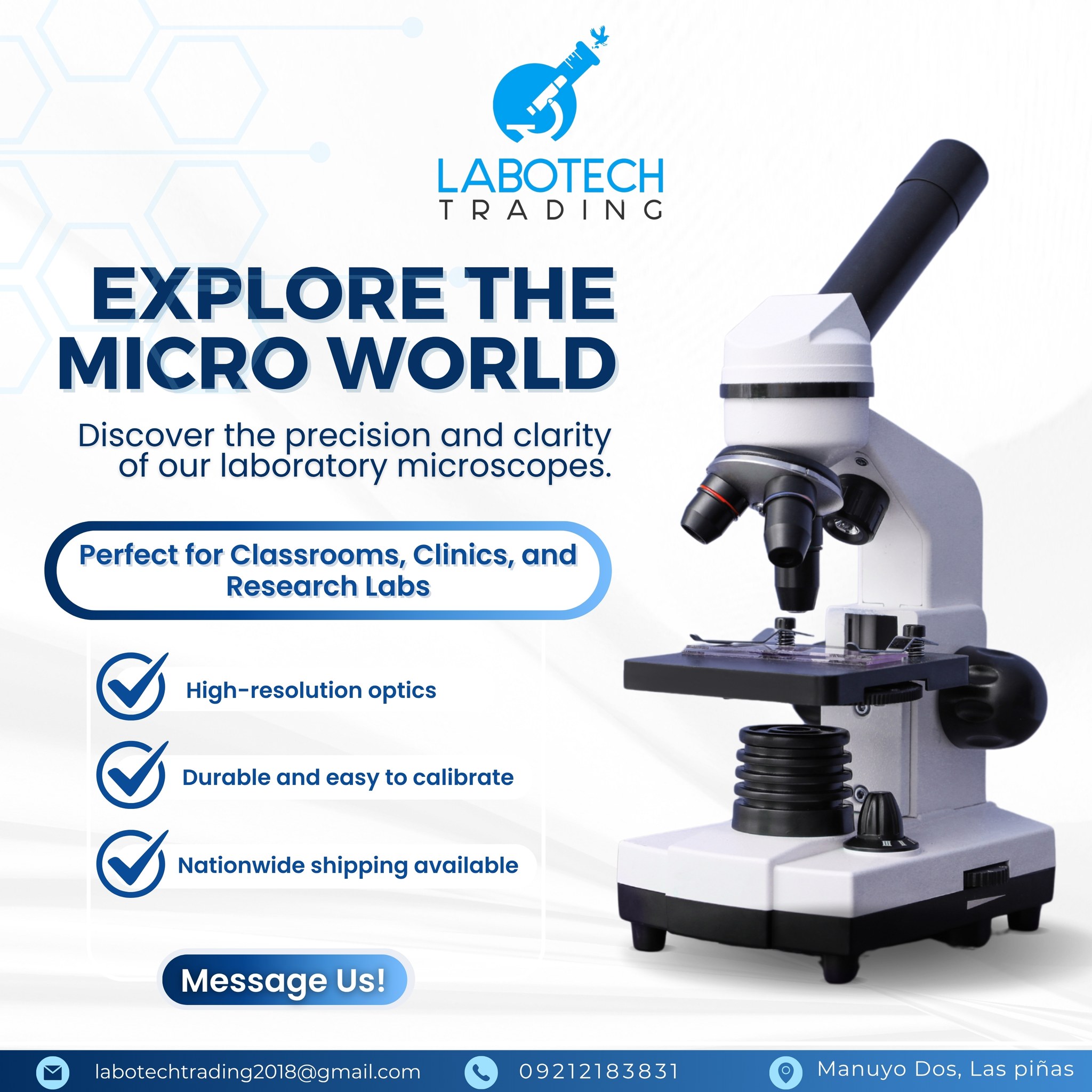 Get high-quality microscopes built... - Labotech Trading PH | Facebook