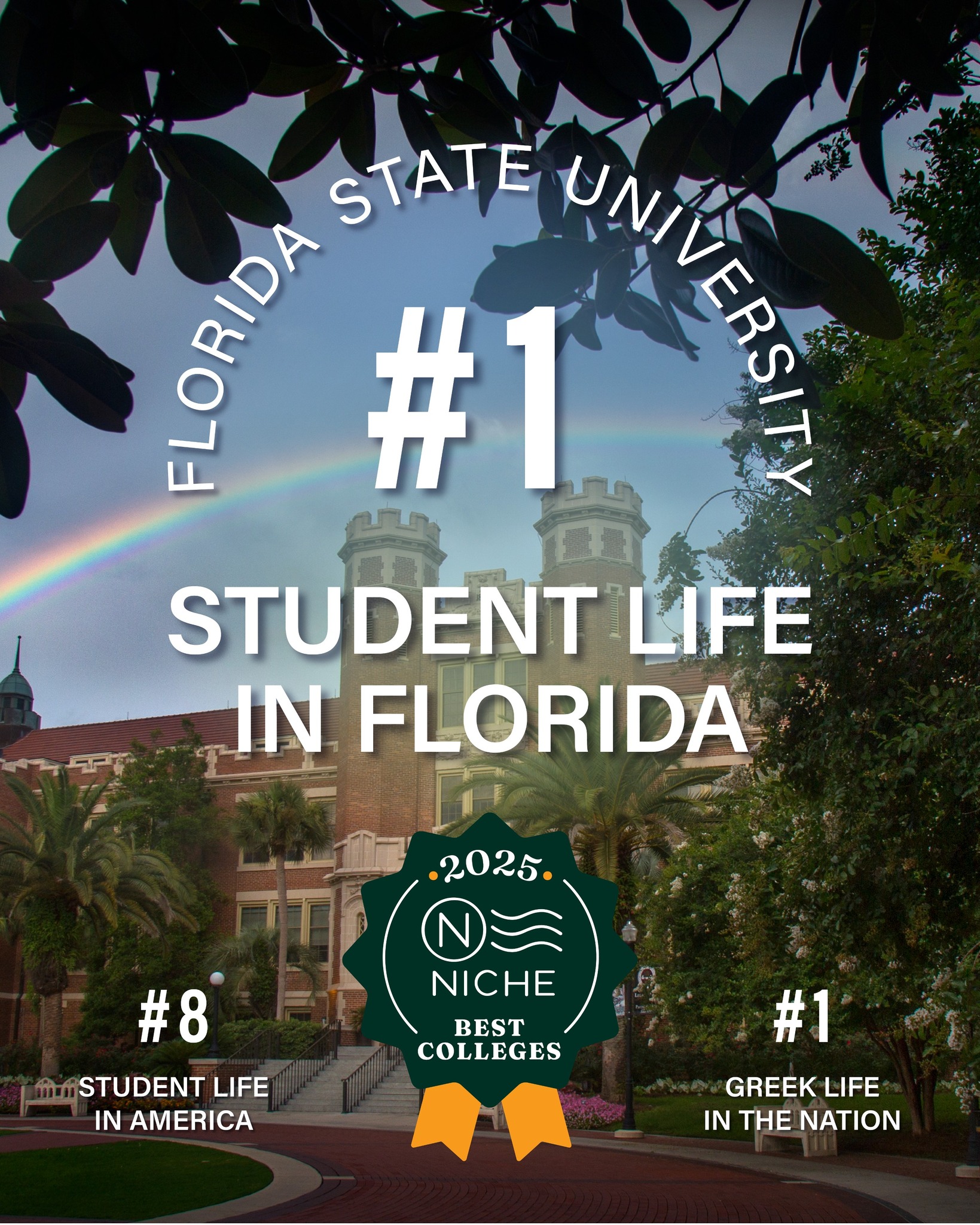 FSU - First in Florida sounds good to us 🤩 Florida State University was ...