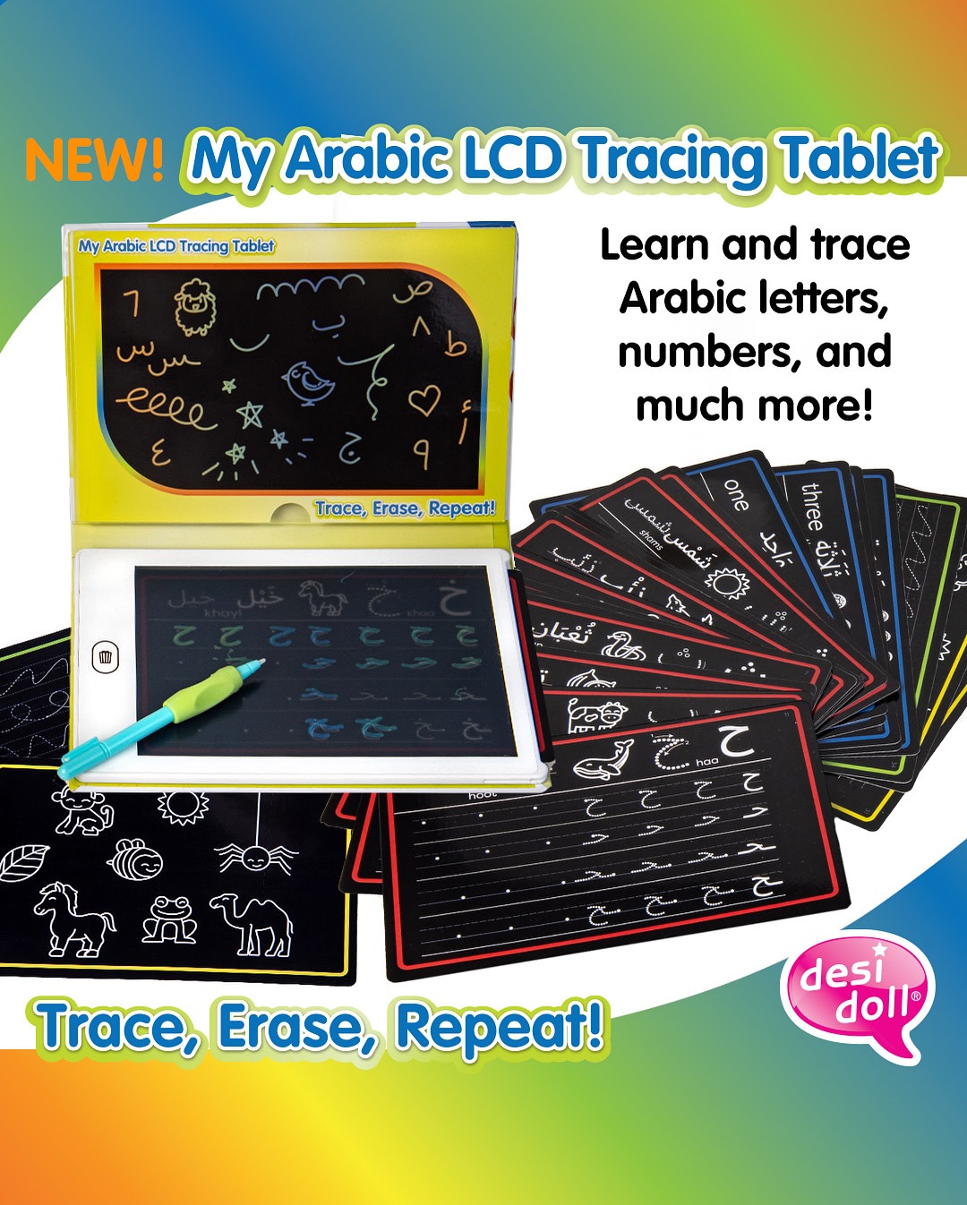 💗 Our hidden gem the Arabic Alphabet... - Desi Doll Company | Facebook