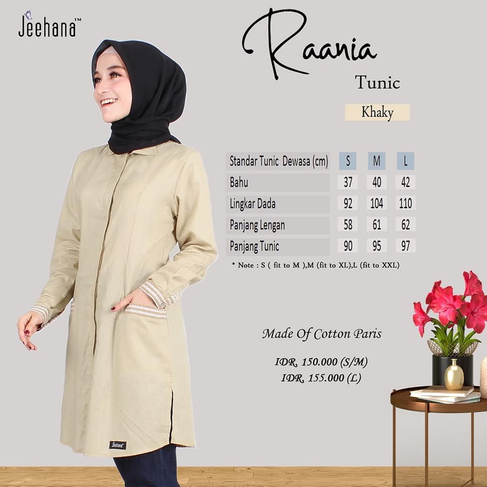 🌻 Tunic Raania 🌻 New Outfit 2021... - Fashmuslim_jogja | Facebook
