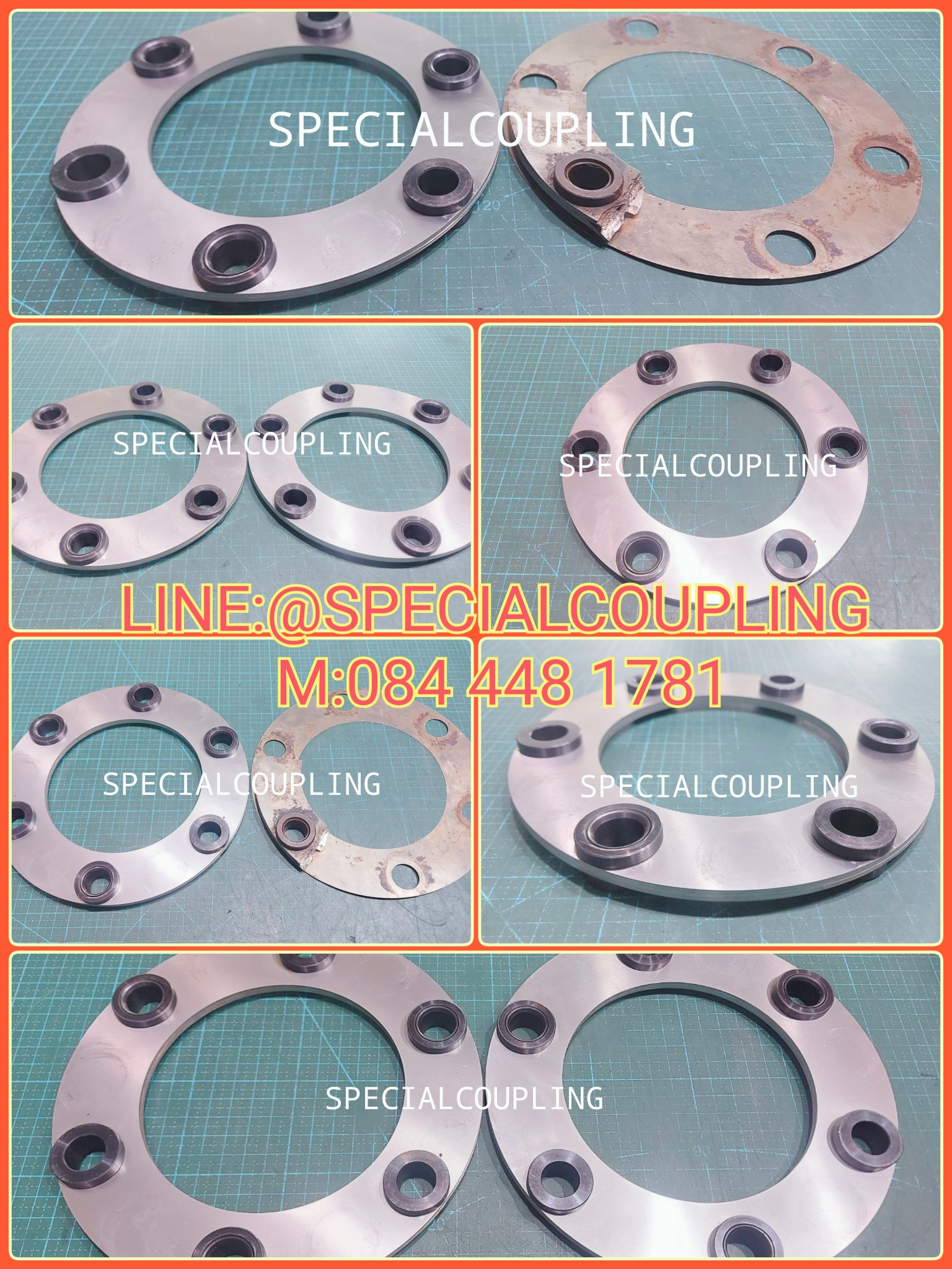 รับผลิตDisc pack sus304 พร้อมย้ำหมุด... - SPECIAL-COUPLING | Facebook